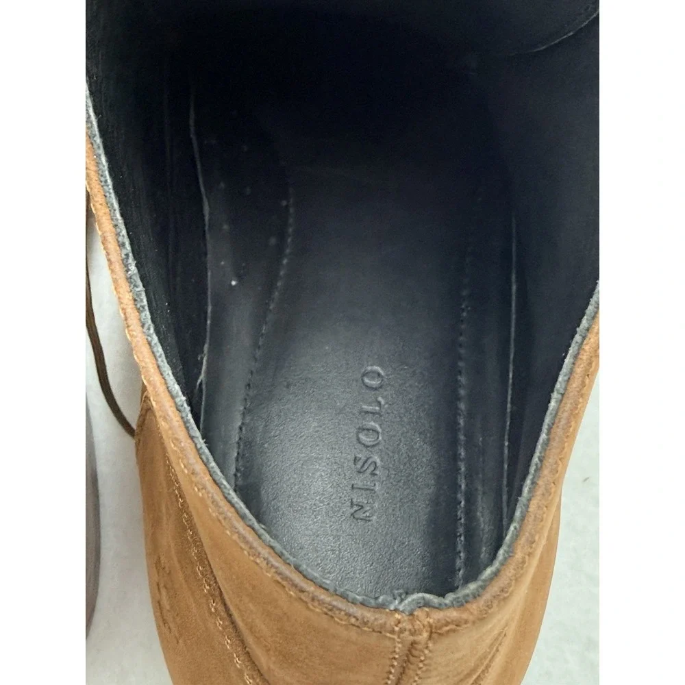 Nisolo Everyday Chukka Boots‎ Mens 10 Tobacco Leather Casual Business